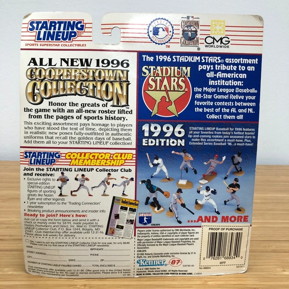 Kenner Starting Lineup Mel Ott Action Figure Red 1996 MLB Vintage